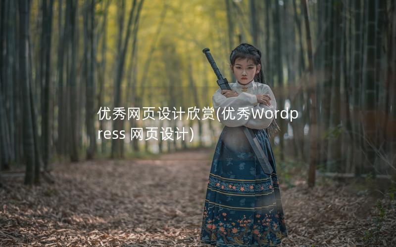 优秀网页设计欣赏(优秀Wordpress 网页设计)